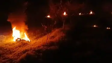 Bolu’da Meyve Çiftçileri Don Nöbetiyle Ürünlerini Koruyor