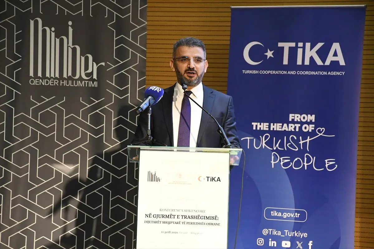 Arnavutluk'ta Osmanlı dönemi konferansının kapak fotoğrafı