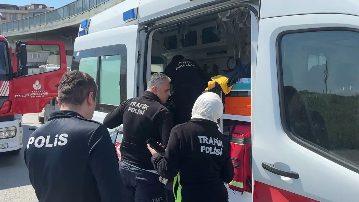 Beylikdüzü'nde TIR kazası