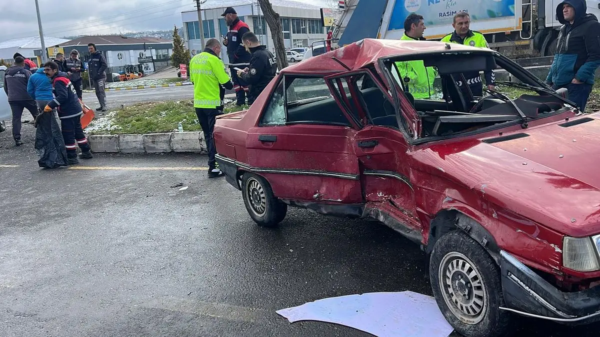 Nevşehir'de meydana gelen trafik kazası