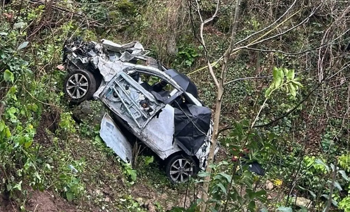 Kabadüz kazasında baba ve kızı