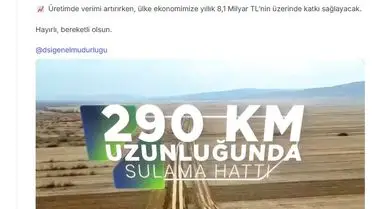 Koyunbaba Barajı Sulama Faaliyetleri Bölge Çiftçilerine Umut Veriyor