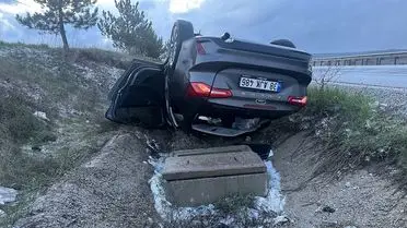 Kaza anındaki görüntü