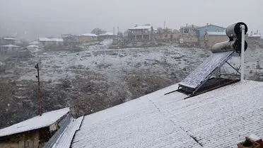 Keban’da kar yağışı etkili oldu