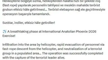 Konya'da Anadolu Ankası 2026 Tatbikatı: Helikopterli Sızma ve Elebaşı Yakalandı