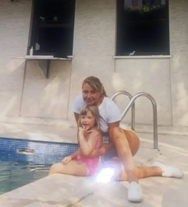 Yasmin Erbil'in duygusal anı fotoğrafı