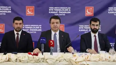 Saadet Partisi'nden Mardin'de Medya ve STK Temsilcileriyle Görüşme