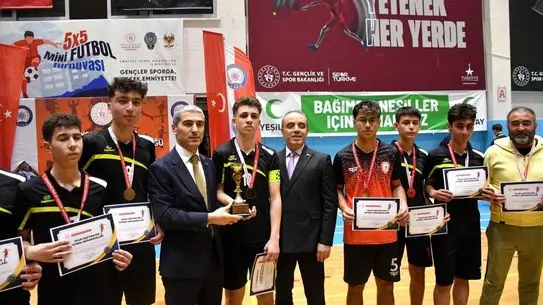 Turnuva finalinde heyecanlı anlar