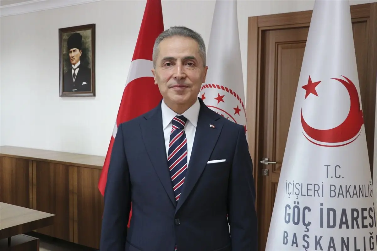Göç İdaresi Başkanı Hüseyin Kök konferansta