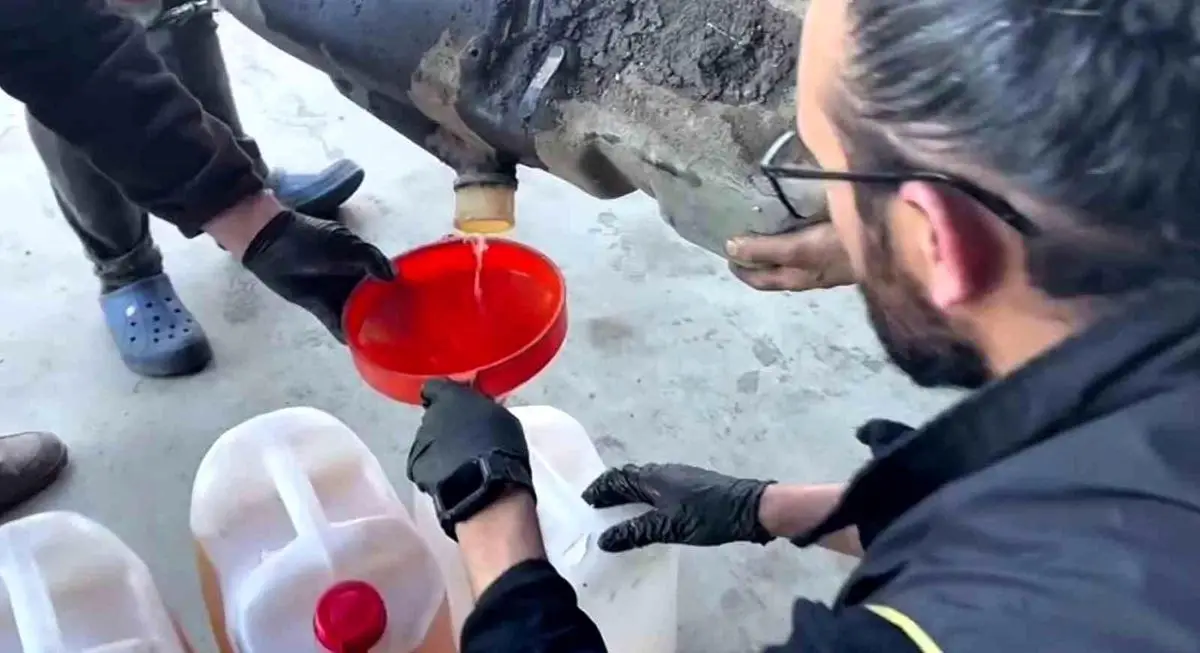 Osmaniye yakıt deposunda yakalanan metamfetamin