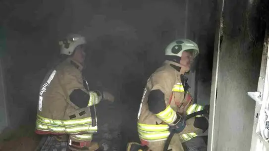 Kahramanmaraş Dulkadiroğlu'nda Yangın Hızla Söndürüldü