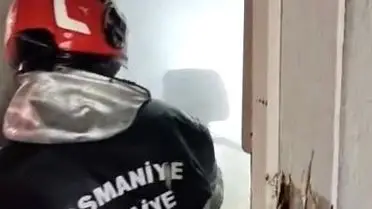 Osmaniye'de Tek Katlı Müstakil Evde Çıkan Yangın Hızlı Müdahale ile Kontrol Altına Alındı