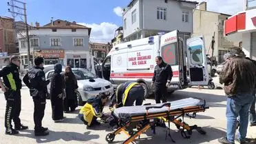 Afyonkarahisar’da Yayaların Güvenliğini Tehdit Eden Trafik Kazası