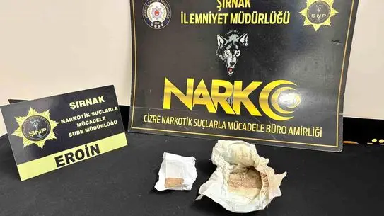 Şırnak'ta Çocuk Bezine Gizlenmiş 42 Gram Eroin Ele Geçirildi, Şüpheli Gözaltına Alındı