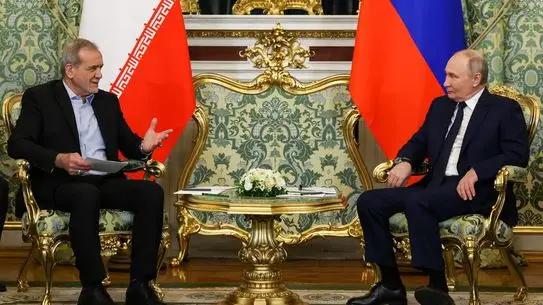 Putin ve İran Cumhurbaşkanı Pezeşkiyan Arasında Orta Doğu Barış Görüşmesi