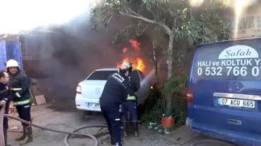 Kepez'de Motosiklet Tamirhanesinde Çıkan Yangın 20 Milyon Liralık Zarar Yarattı