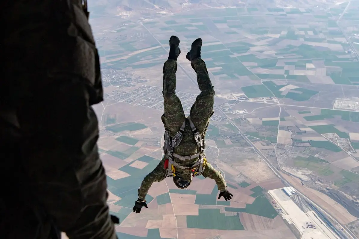 Konya’da Serbest Paraşüt Atlayışları Başarıyla Tamamlandı: MSB Açıklaması