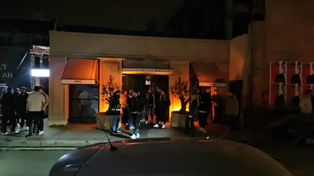 Operasyon sonrası polis ekipleri