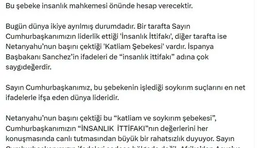 Ömer Çelik'ten İsrail'e Sert Eleştiri: "Soykırım Çetesi'nin Açıklamaları Türkiye'nin Barış Çabalarına Karşı Büyük Bir Yenilgi"