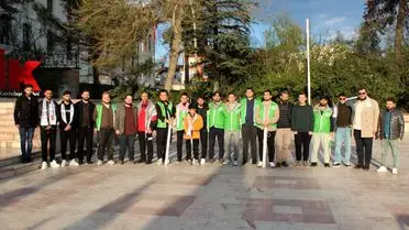 Bilecik’te Filistin’e Destek Yürüyüsü Binlerce Katılımcıyı Buluştu