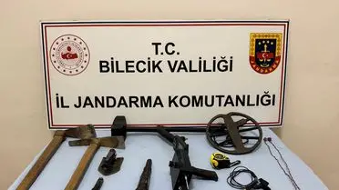 Bilecik Osmaneli'de Kaçak Kazı Operasyonu: 3 Şüpheli Gözaltına Alındı