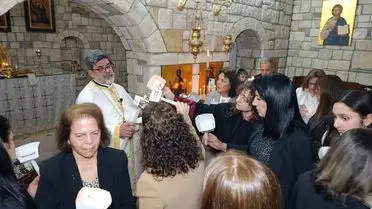 Samandağ’da Paskalya Coşkusu: Azize Tekla Kilisesi’nde Ayin