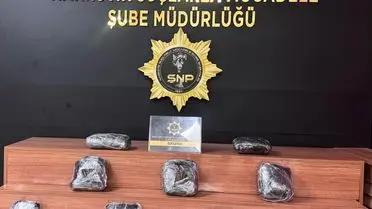 Şanlıurfa’da Araçta Bulunan 8 Kg Sentetik Uyuşturucu Operasyonu