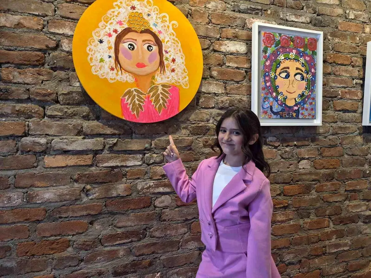 Hatice Alya Teker'in sergi açılışı