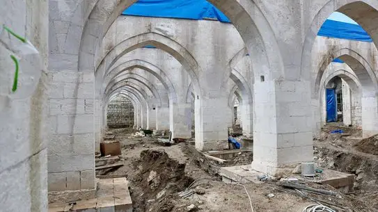 Sivas Ulu Camii'nde Tarihi Restorasyon Çalışmaları Başladı