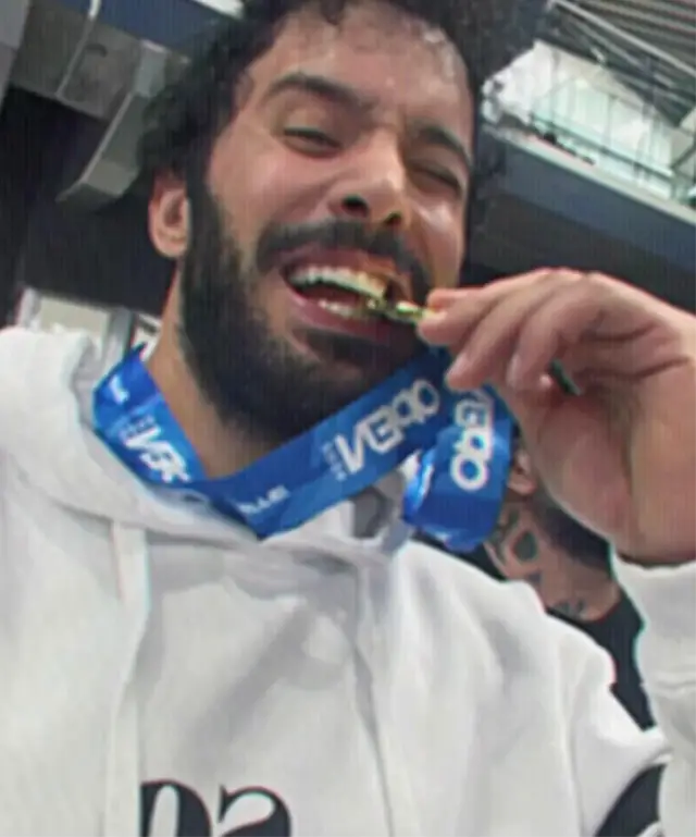 Barış Arduç madalya töreni