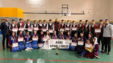 Ağrı Spor Lisesi Geleneksel Dalda Bölge Şampiyonu Oldu