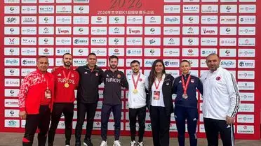 Karate Milli Takımı Çin'de 2 Altın ve 1 Bronzla Şampiyonluk Yolunda