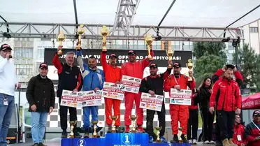 Trabzon Offroad Şampiyonası'nda Başarıları Ödüllendirildi