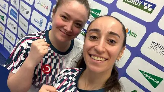 Erzincanlı Badmintoncular Avrupa Şampiyonası'nda Gümüş Madalya Kazandı