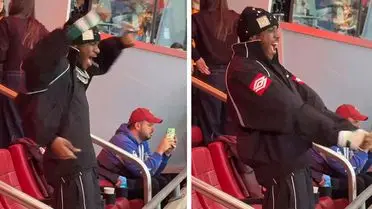 Osimhen, Sane'nin Golüne Tribünlerde Coştu