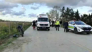 Bafra’da Motosiklet Kazası: Muhammet Önder Hastaneye Kaldırıldı