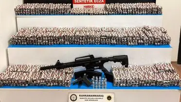 Kahramanmaraş'ta Geniş Ölçekte Uyuşturucu ve Silah Operasyonu
