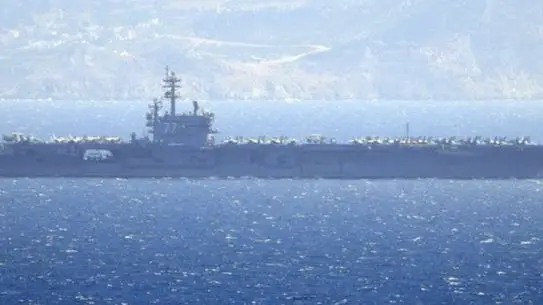 ABD’nin Üçüncü Taarruz Gemisi Akdeniz’e Giriş Yaptı: USS George H.W. Bush’ı İzleyin