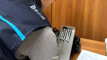 Denetim sırasında balıkçılar ve ekipmanları