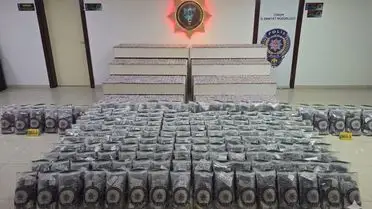 Operasyonda ele geçirilen ecza