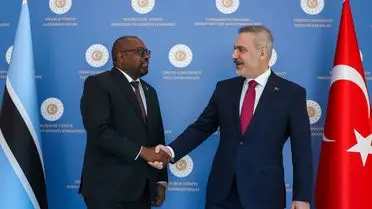 Dışişleri Bakanı Hakan Fidan, Botsvana Dışişleri Bakanı Butale ile Ankara’da Görüştü