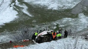 Kazanın gerçekleştiği kaygan yol