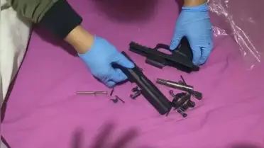 Operasyon sırasında ele geçirilen silahlar ve mühimmat