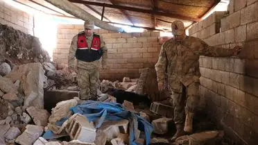 Kilis'te ani toprak kayması ağılı çöktürdü, 40 küçükbaş hayvan kaybı yaşandı