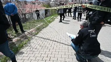 Motosikletin devrildiği an