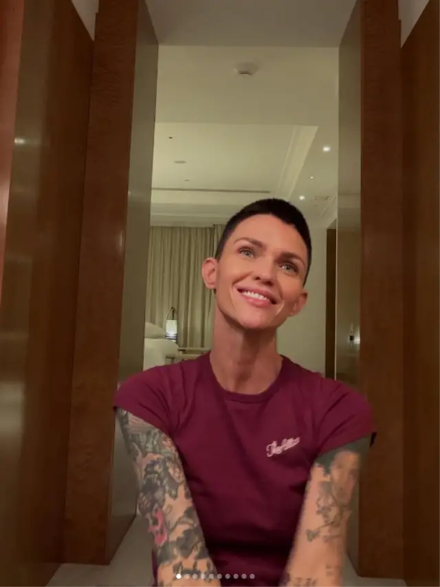 Ruby Rose'un gençlik fotoğrafı