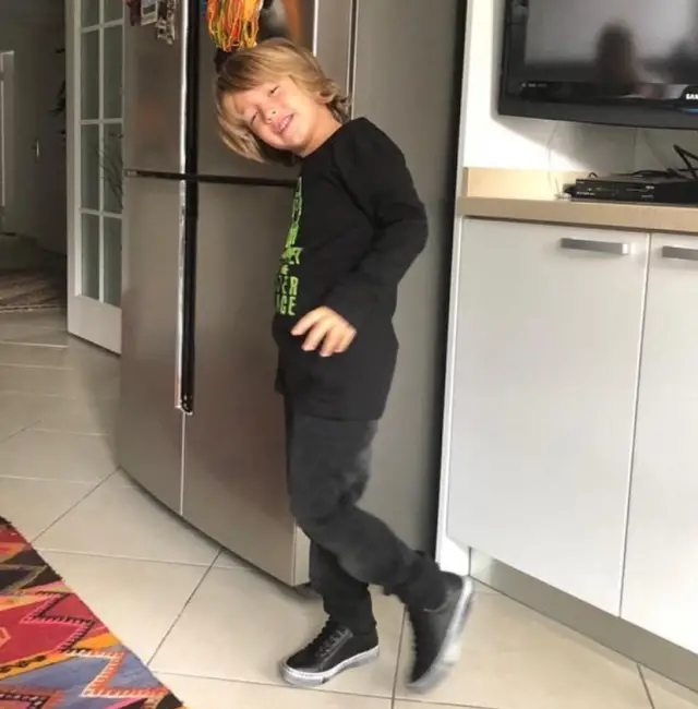 Kurt Efe sınıfta ders alırken