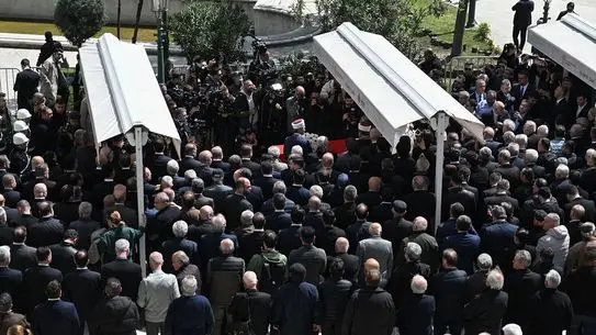 Eski TBMM Başkanı Hüsamettin Cindoruk’un Son Veda Töreni Görüldü