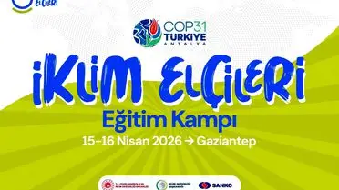 Gaziantep’te Gençler İçin İklim Elçiliği Atölyesi Başladı