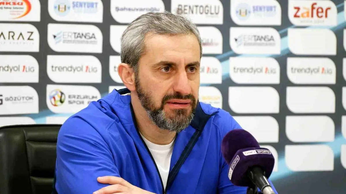 Erzurumspor FK Teknik Direktörü Özbalta'dan Yeni Hedef: 3 Puan Daha